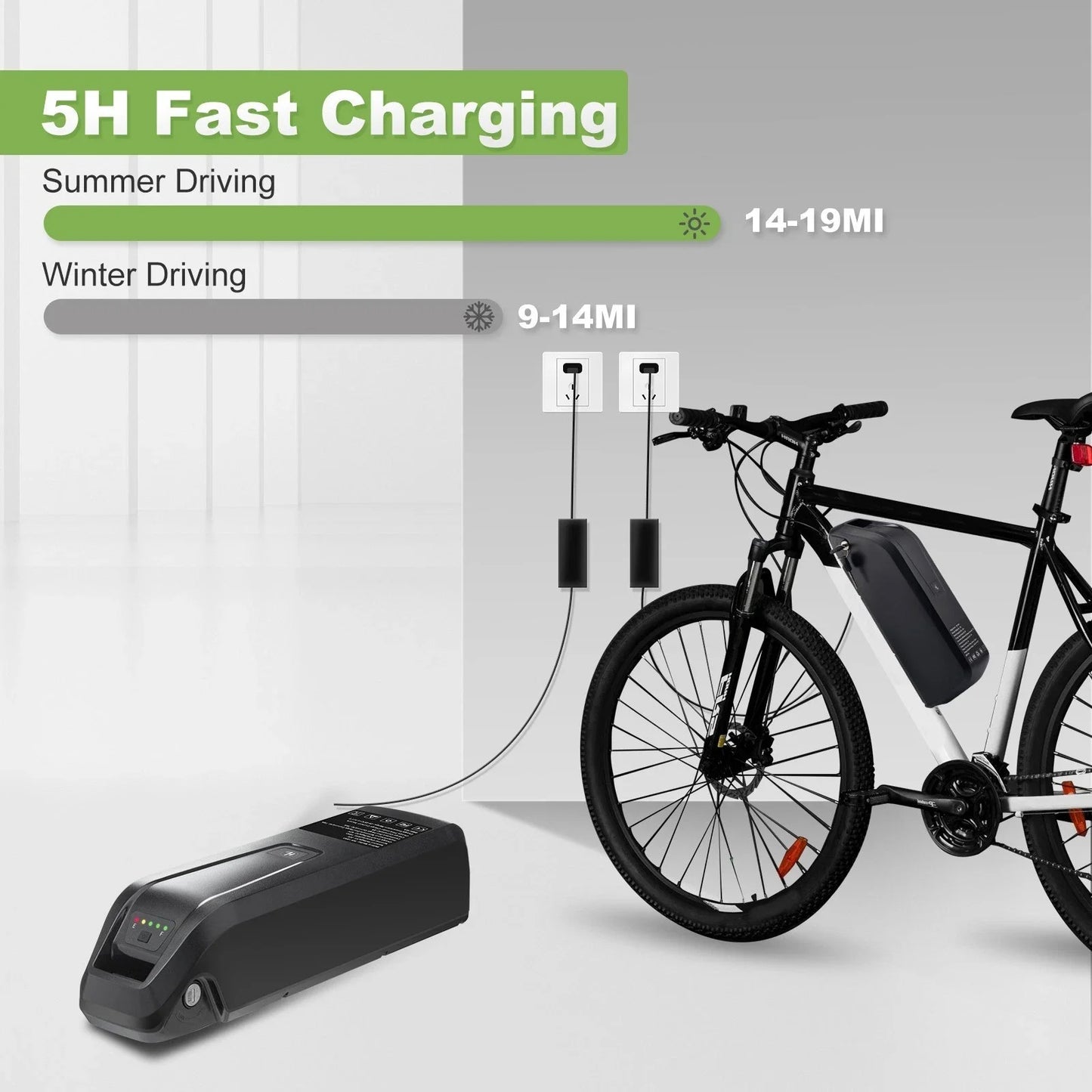 5-Pins Hailong EBike Battery 36V 48V 10Ah 15Ah 20Ah Mountain Bicycle 18650 Electric Bateria Pack for Bafang 1500W 1000W 750W
