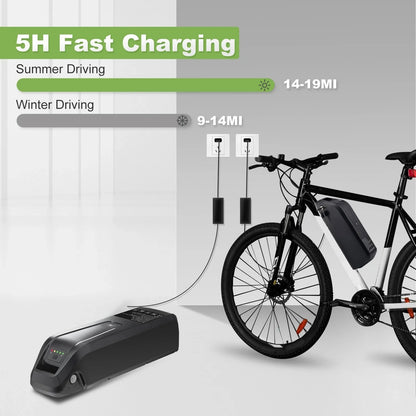 5-Pins Hailong EBike Battery 36V 48V 10Ah 15Ah 20Ah Mountain Bicycle 18650 Electric Bateria Pack for Bafang 1500W 1000W 750W