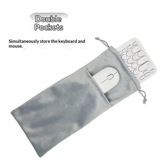 1PCS Storage Bags Keyboard Bags Drawstring Pocket Dustproof Handbag For Suitable For 68/87/108 Key Keyboards