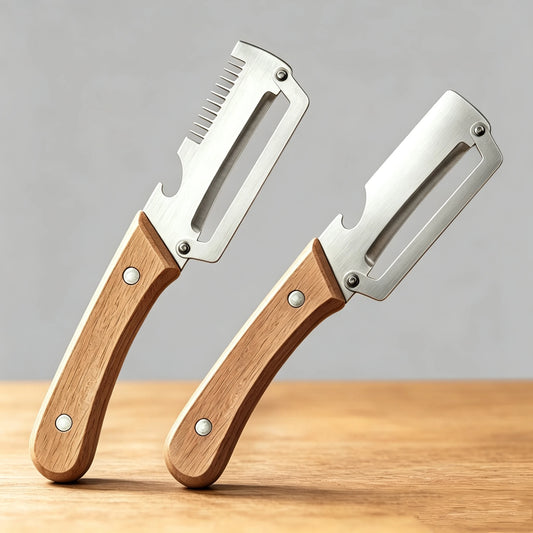3-in-1 Stainless Steel Peeler, Slicer & Shredder