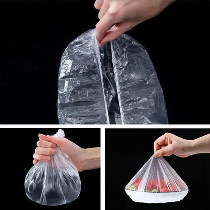 Reusable Elastic Food Covers for Bowls & Plates