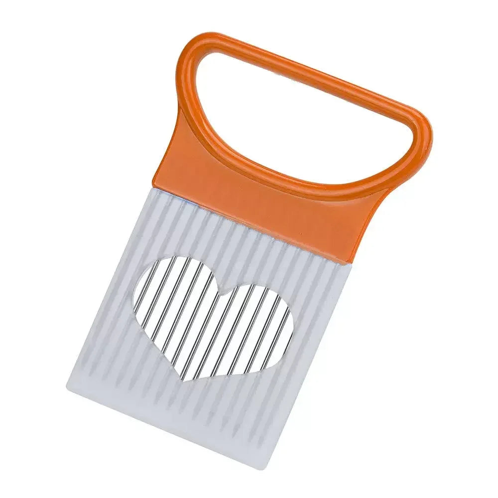 Onion Slicer Holder Stainless Steel Kitchen Tool