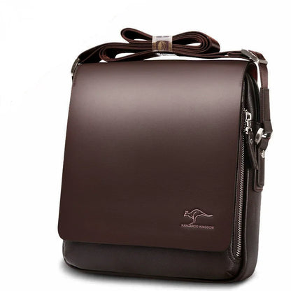 New Luxury Brand Men Shoulder Bag Leather Classic Men Bag Vintage Casual Men Messenger Bag Promotion Business Crossbody Bag Male