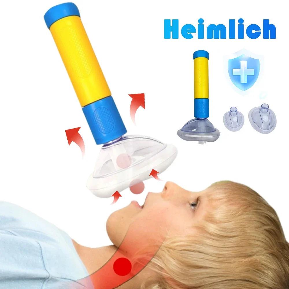 Auto CPR First Aid Choking Rescue Device Outdoor Home CPR Choking Emergency Equipment Adult Children Breath Rescue Anti Asphyxia
