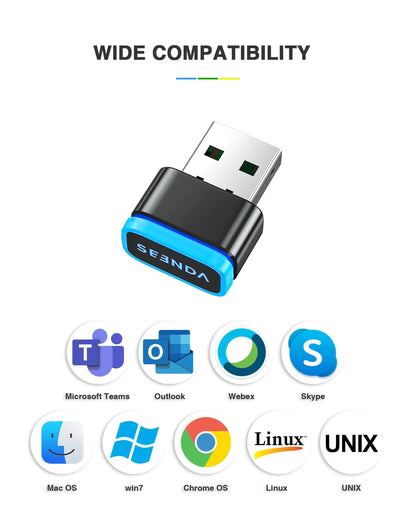 USB Mouse Jiggler Undetectable Auto Mouse Mover for PC & Laptop