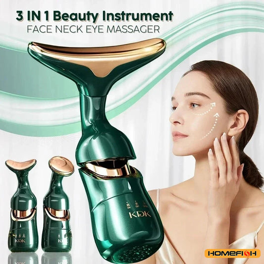 3-in-1 Facial & Neck Lifting Massager