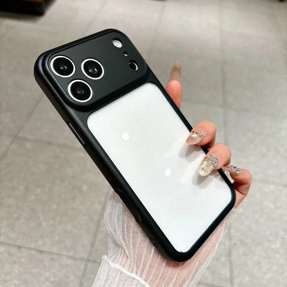 Silicone Camera Touch Buttons Crystal Clear Case for IPhone 18 16 15 14 13 Pro Max 17 Air Candy Lens Protection Shockproof Cover