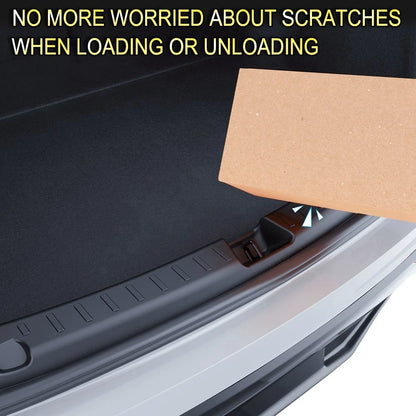 USVOTOV for Tesla Model Y Juniper Launch Model 3 2025 2026 Trunk Sill Guard Cargo Mat Rear Bumper Protector TPE Pads Accessories