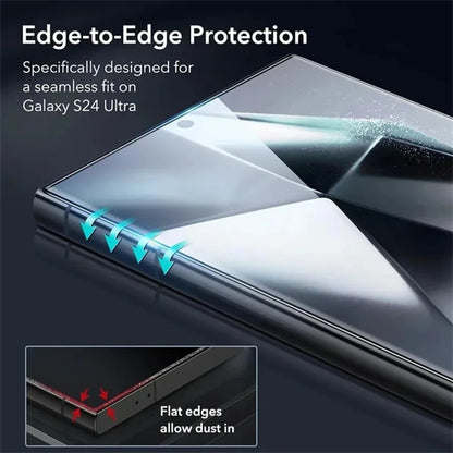 NNBILI 2/4Pcs Tempered Glass Screen Protector For Samsung Galaxy S26 S25 S24 Plus Ultra S23 FE Clear Protective Cover Glass Film