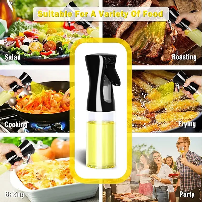 Oil Spray Bottle for Cooking BBQ & Baking (200/300/500ml)