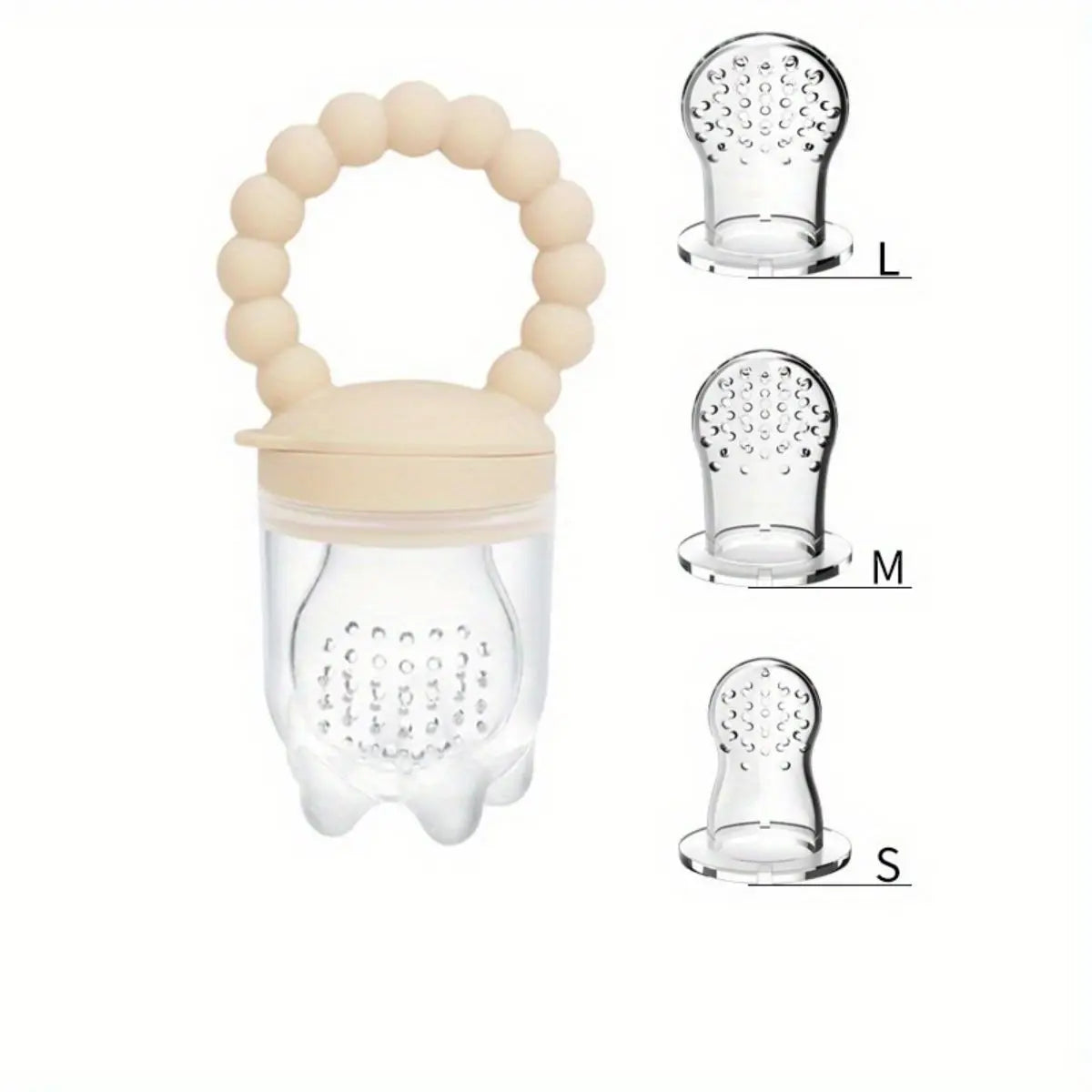 Children's Silicone Fruit & Vegetable Feeder With Handle