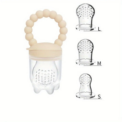 Children's Silicone Fruit & Vegetable Feeder With Handle