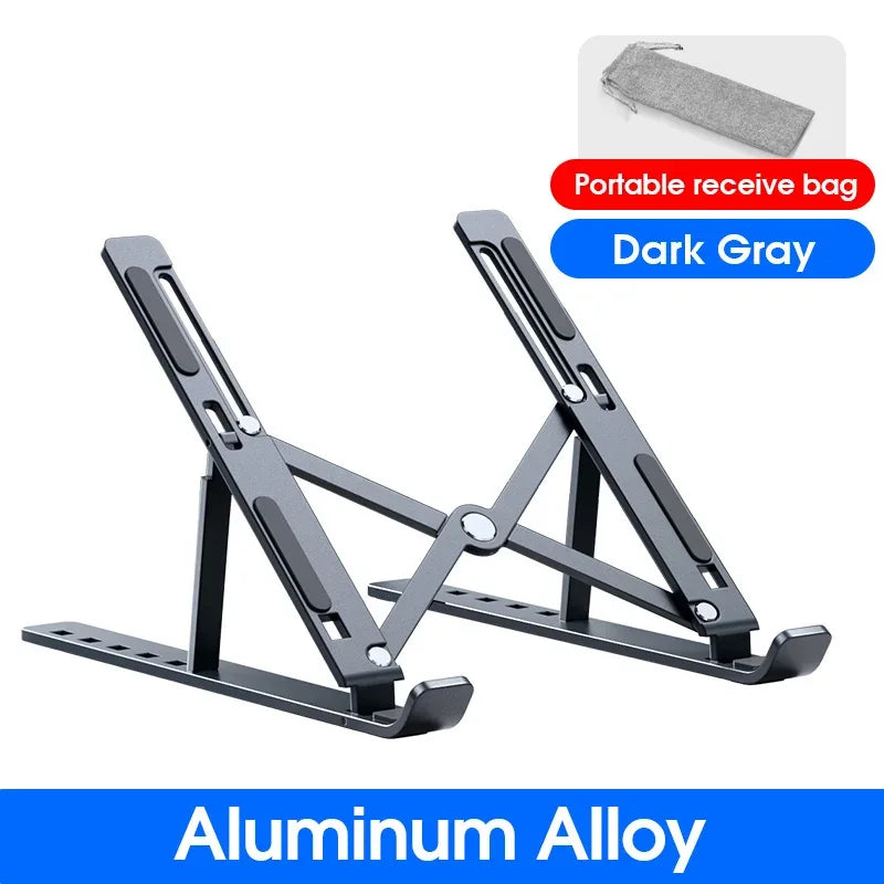Aluminum Adjustable Laptop Stand Foldable Cooling Holder