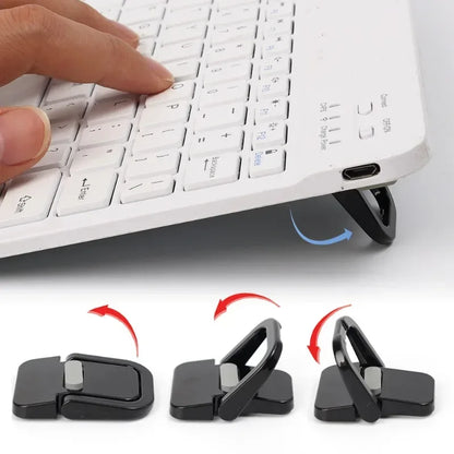 2pcs Keyboard Stands, Mini Laptop Stand for Desk, Portable Laptop Stand Compatible with MacBook Air Pro, Dell XPS, HP More. - Urbizia
