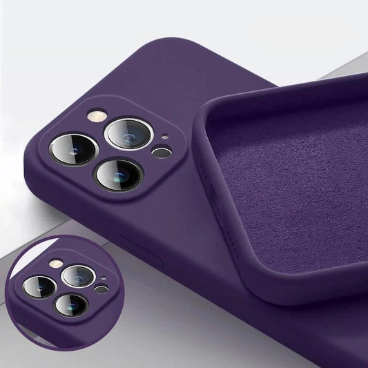 Luxury Liquid Silicone Case for iPhone Full Protection Series