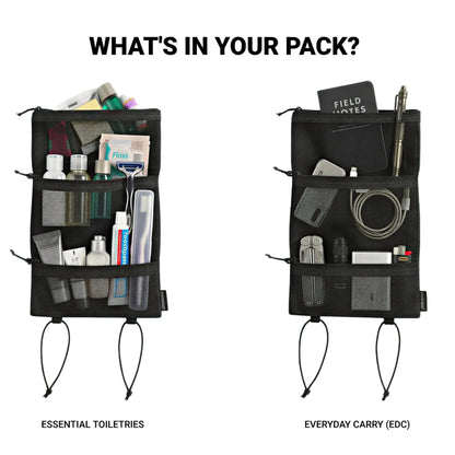 HODRGEAR Ultralight Toiletries Organizer UHMWPE Gridstop | 35g Roll-Up Mesh Pouch | YKK Zippers | Hiking & EDC Storage UL GEAR - Urbizia