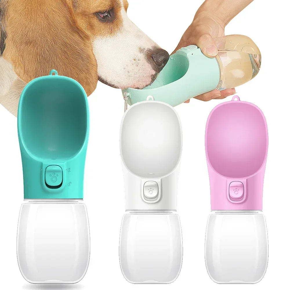 Portable Dog Water Bottle For Small Large Dogs Cat Outdoor Leakproof Walking Drinking Bowls Chihuahua French Bulldog Supplies - Urbizia