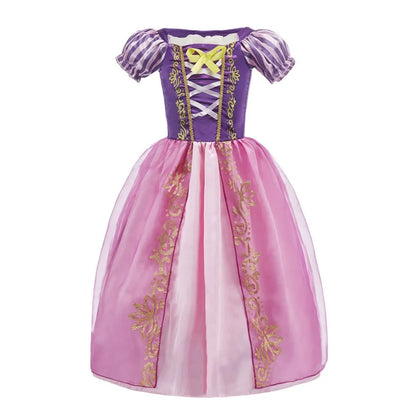 Kids Princess Costume – Elsa,Mermaid Pageant Dress for Girls 3-10Y