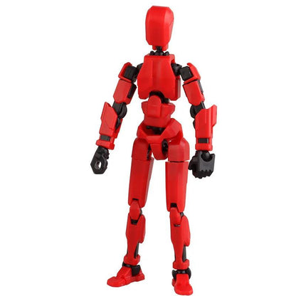 Multi-Jointed Movable Shapeshift Robot 3D Printed Mannequin Dummy 13 Action Figures Toys Kids Adults Parent-Children Games Gifts