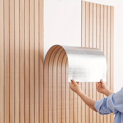 1 Roll Self-Adhesive Wall Panel Sxp Foam Stickers Peel and Stick 3D Wall Sticker Easy to DIY Suitable for Ceiling, Living Room