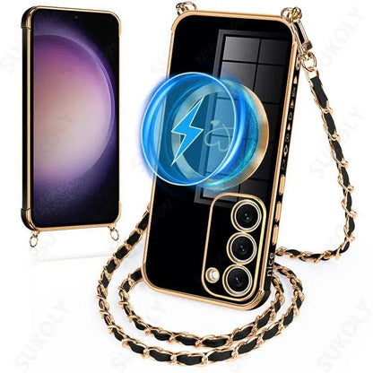 Crossbody Lanyard MagSafe Case for Samsung Galaxy Series