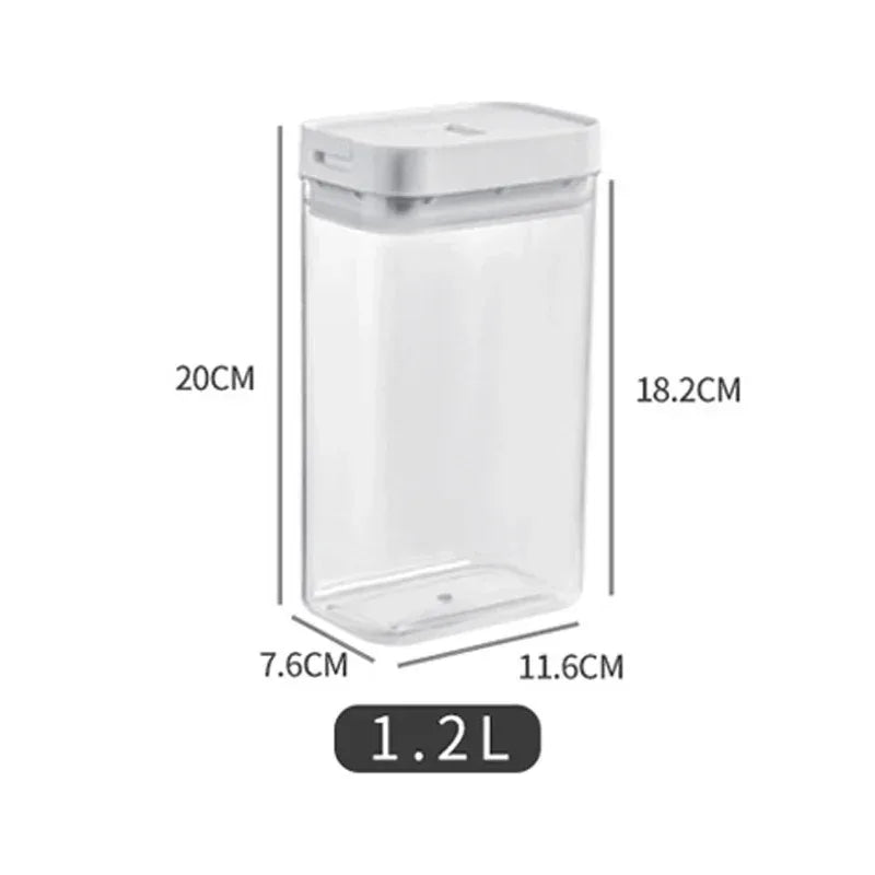 Airtight Pasta Storage Container Large Capacity Jar