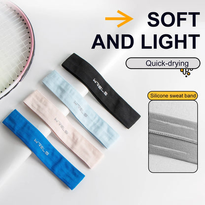 Sports Headband Anti Slip Yoga Hair Band Quick Dry Running Sweatband Workout Headbands for Women Men