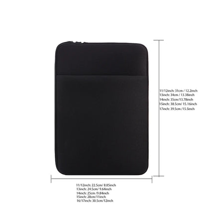 Laptop Inner Bag 11/13/14/15/16/17 Inch Computer Bag Protective Cover, Front Pocket Can Hold Power, Multifunctional Laptop Bag