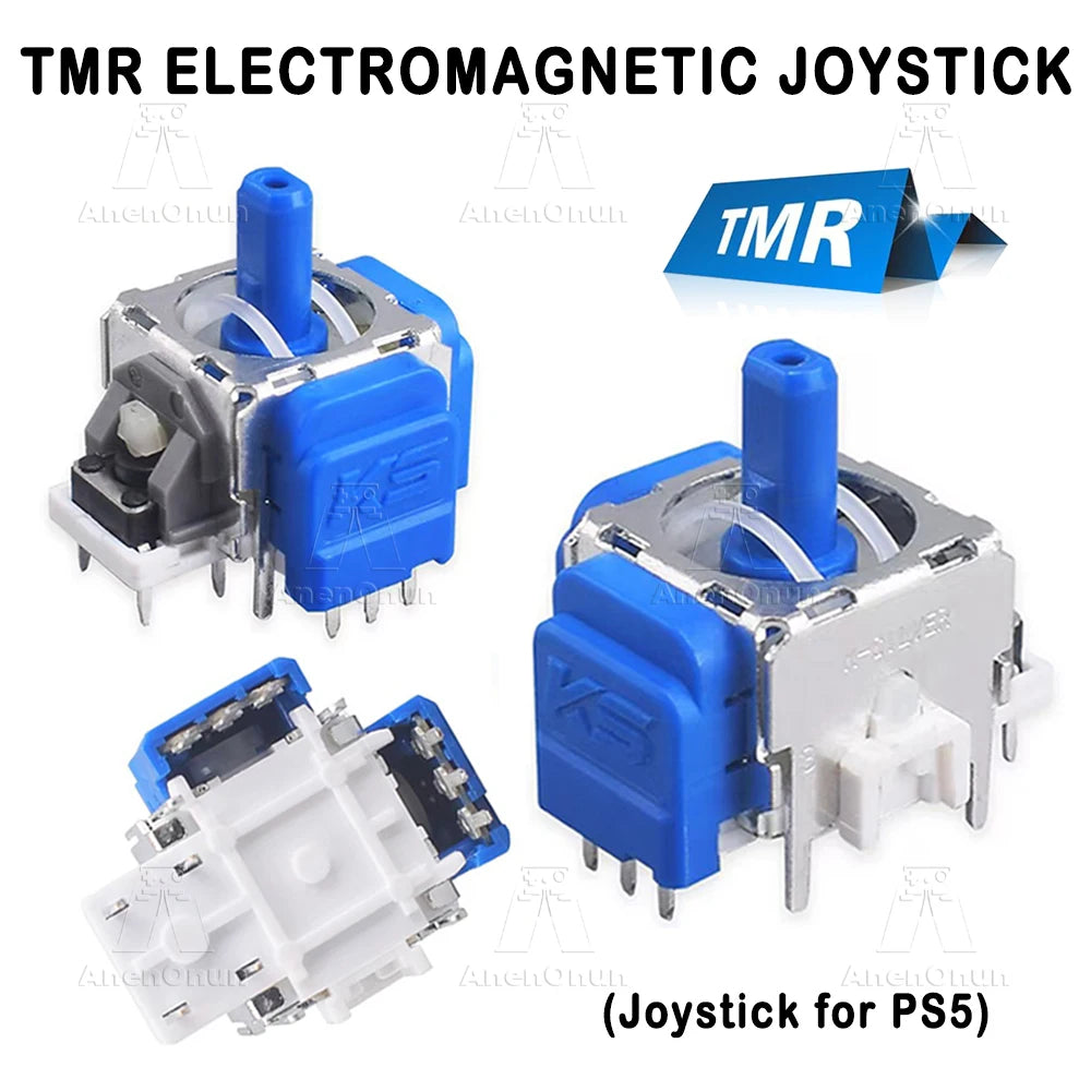 TMR Electromagnetic Joystick for PS5 Controller Thumbstick No-Drift Upgrade Replacement Kit Gamepad 3D Analog Sensor Accessories