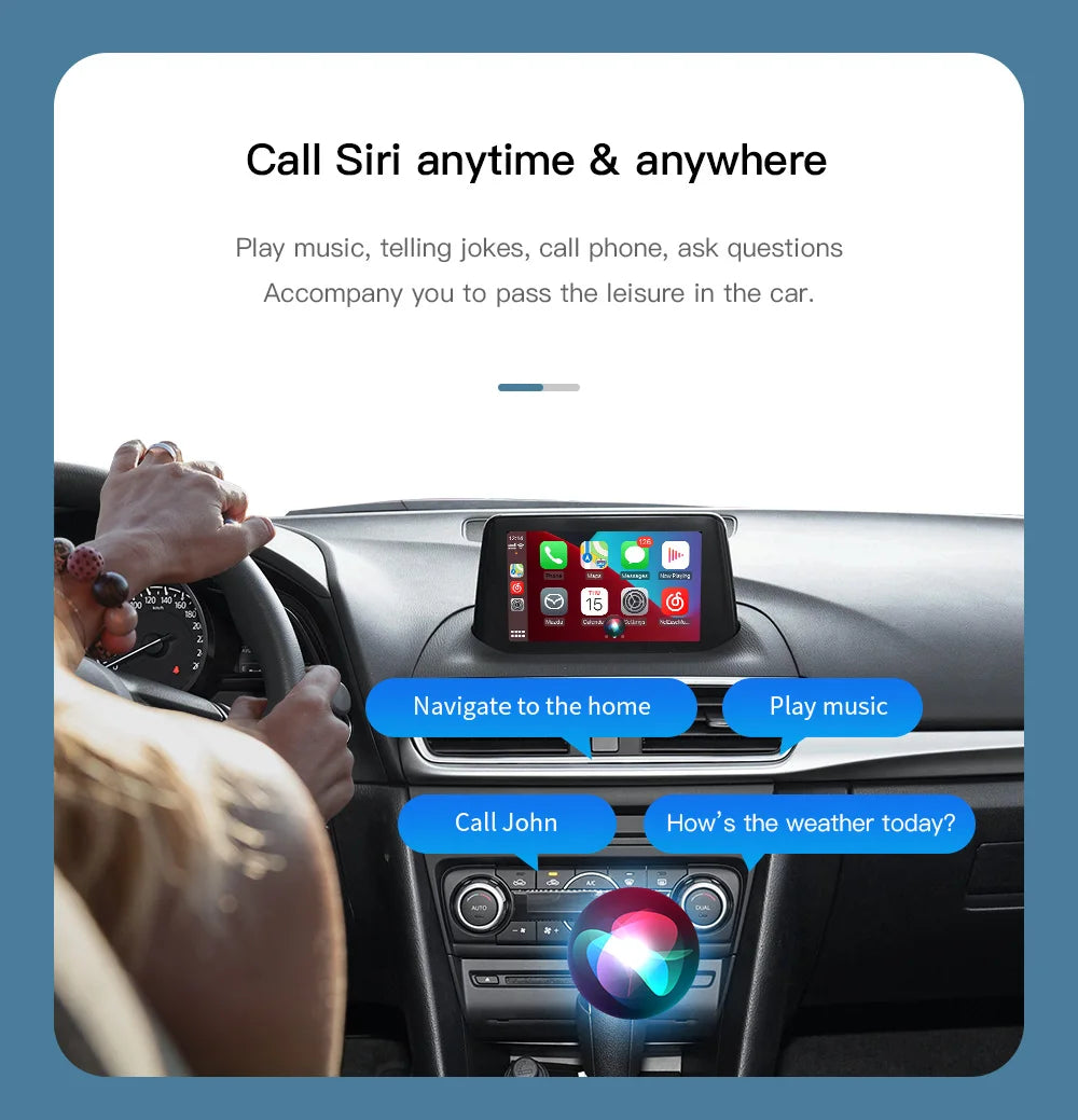 ANYFAR For Mazda Retrofit Kit Wired CarPlay Android Auto USB Adapter Hub OEM For Mazda 2 3 6 CX30 CX5 CX8 CX9 MX5 TK78669U0C
