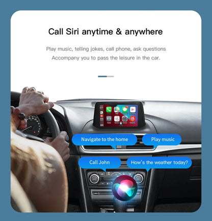 ANYFAR For Mazda Retrofit Kit Wired CarPlay Android Auto USB Adapter Hub OEM For Mazda 2 3 6 CX30 CX5 CX8 CX9 MX5 TK78669U0C