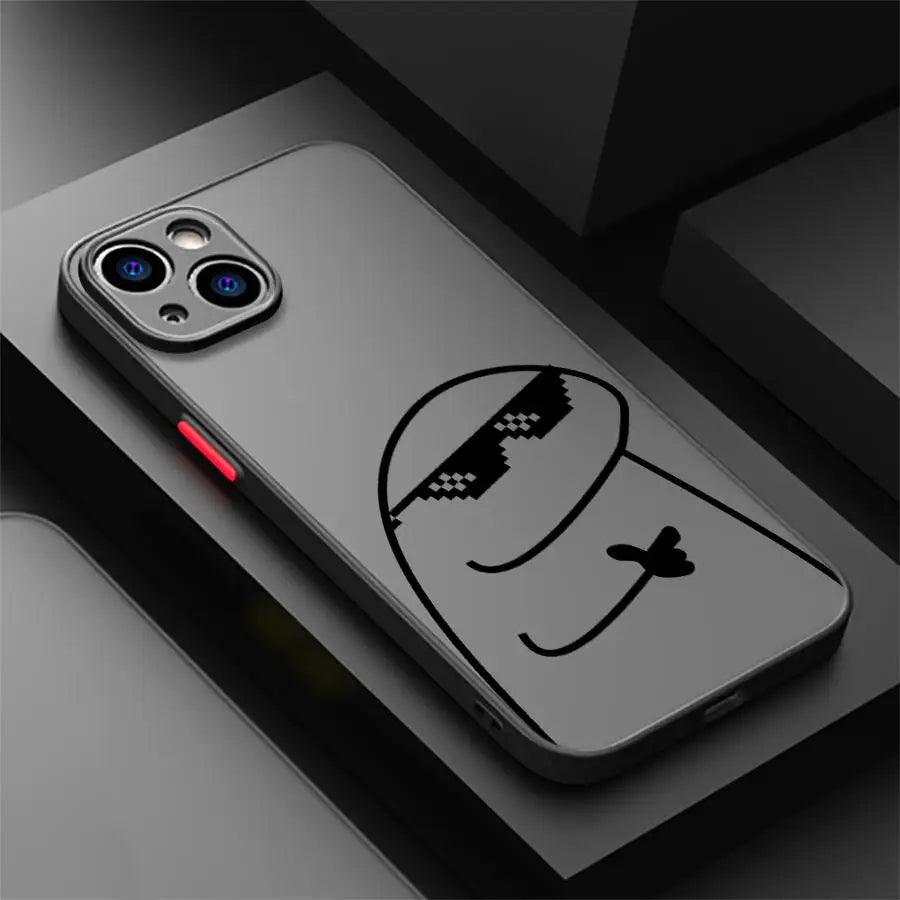 iPhone Cartoon Matchman Silicone Case