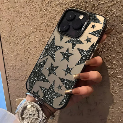 Luxury INS Star Hard Matte Case for iPhone