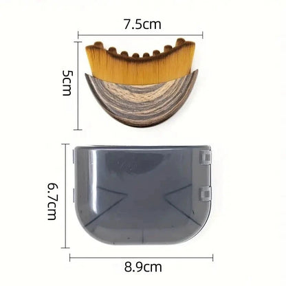 Lymphatic Contour Face Brush for Jawline Sculpting