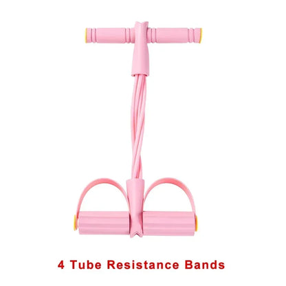 4-Level Resistance Band Tensioner with Non-Slip Handles - Home Fitness Equipment for Abdominal Muscle Training Yoga Abdominal - Urbizia