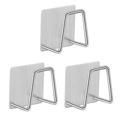 Stainless Steel Kitchen Sink Sponge Holder Organizer