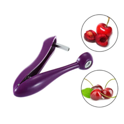 Cherry & Olive Pitter Tool – Manual Fruit Seed Remover