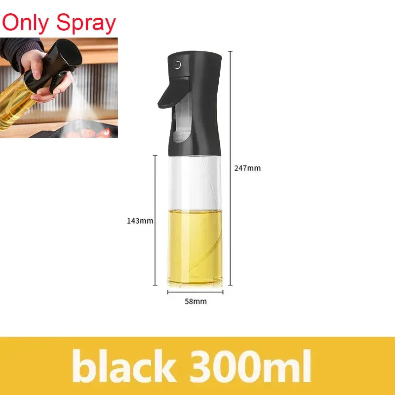 2-in-1 Oil Sprayer Bottle 500ml Cooking Spray Tool