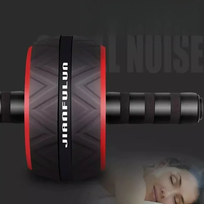 Ab Roller Wheel Non‑Slip Abdominal Training Roller For Abs Core Workout Home Gym Fitness Exercise Equipment For Men Women