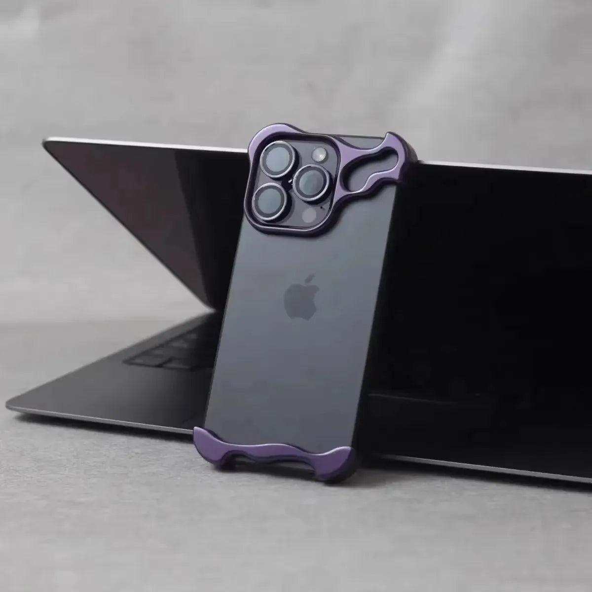 Aluminum Alloy Bumper Case for iPhone 17–12 Pro Max