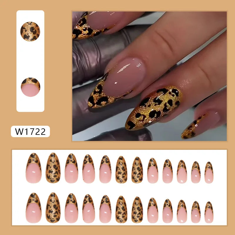 Black Cool Fake Nails – Halloween Bat Press on Nails