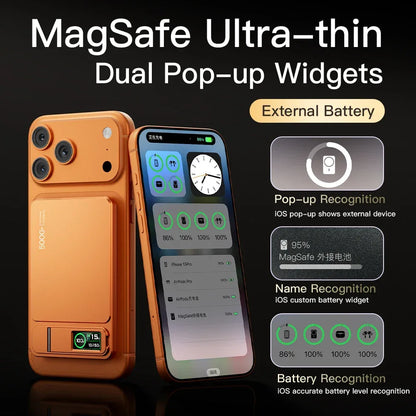 10000mAh MagSafe Slim Magnetic Wireless Power Bank 20W