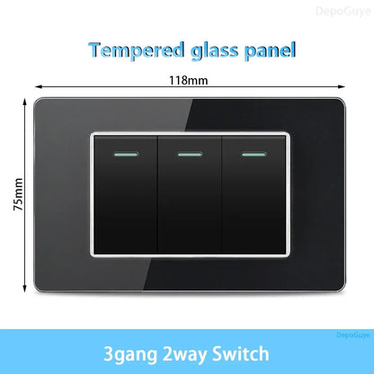 American Thai Standard USB Type-C 20W Fast Charging Power Outlet,Mexico with Smart usb c 3A Socket Wall Electric Light Switch - Urbizia
