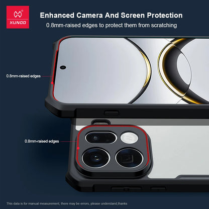Xundd For OPPO Find X9 Ultra Case Airbag Shockproof Shell Lens Full Protection Back Matte Transparent Cover Anti-scratches