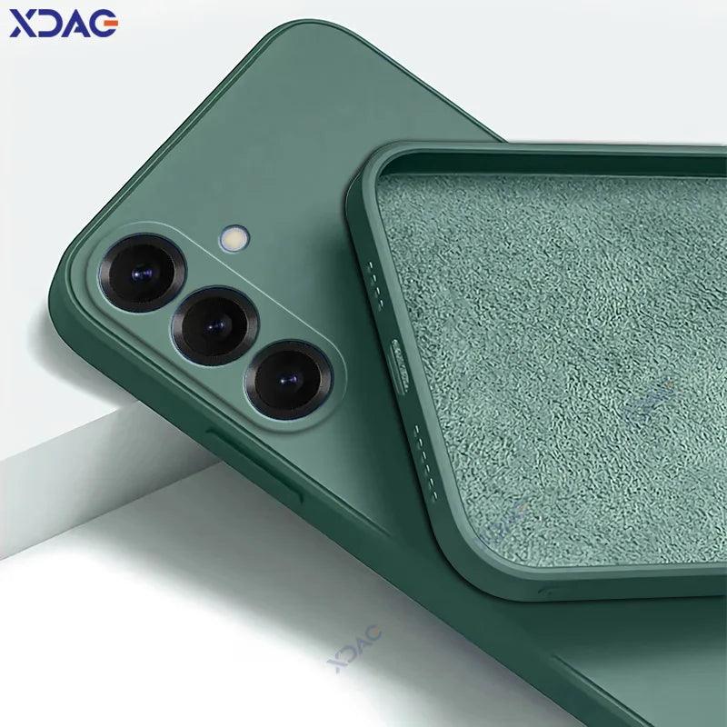 Square Silicone Shockproof Case for Samsung S26 Ultra