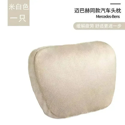 Luxury Car Headrest Neck Support Pillow – Universal Adjustable Cushion - Urbizia