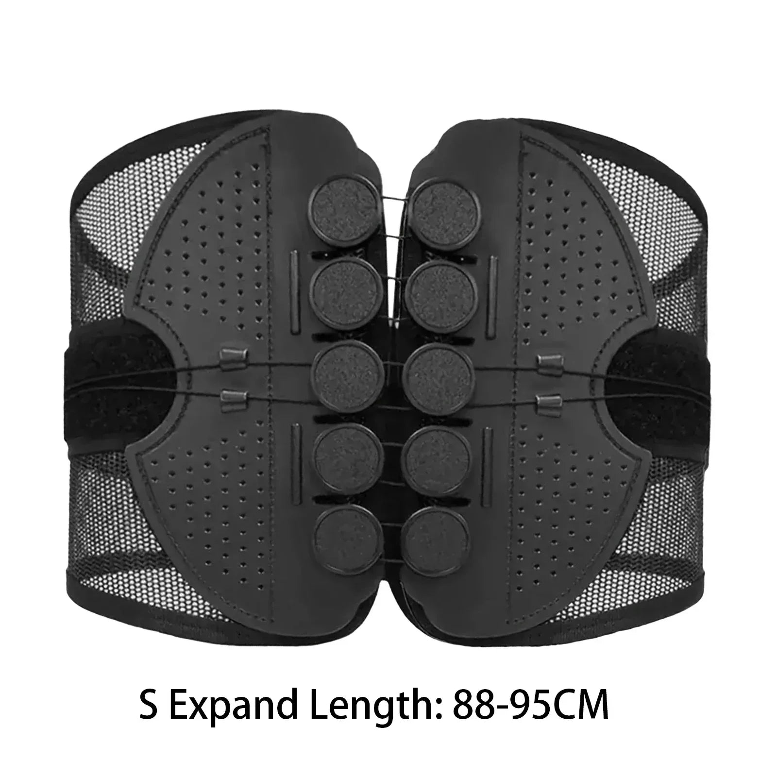 Lumbar Intervertebral Disc Support Compression Rope Support Waist Support Breathable Mesh Posture Corrector for Waist Protection - Urbizia