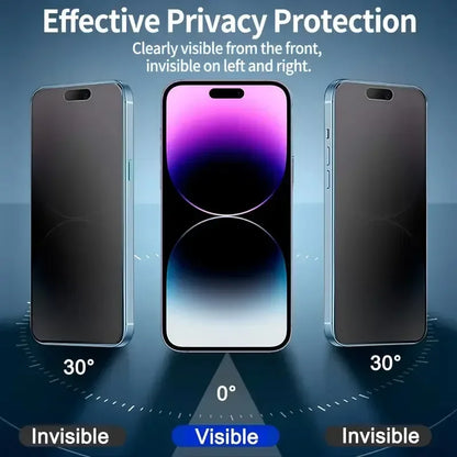Matte Privacy Tempered Glass Screen Protector iPhone