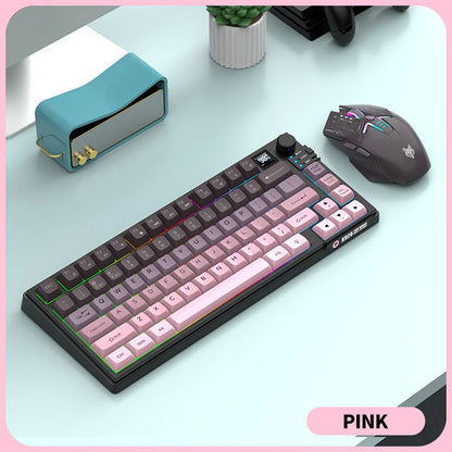 XUNSVFOX K920 Bluetooth Wireless Keyboard Mouse Set Dual Model Laptop Home Office Gaming USB Light Charging