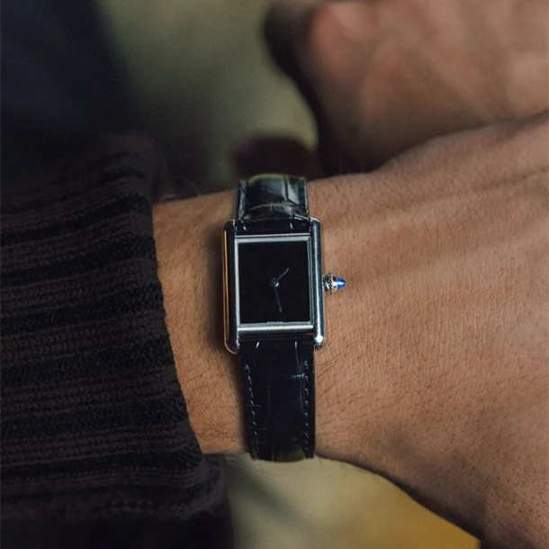 CILOA Tank Square Watch for Men, Fashionable and Casual, New Style, High Quality, Light Luxury Gift, Waterproof Quartz Watch